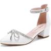 Rhinestone Patent White