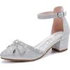 Bow Shimmer Silver