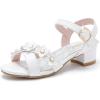 Flowers Pu White