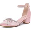 Rhinestone Satin Pink