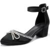 Bow Satin Black