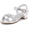 Flowers Pu Silver